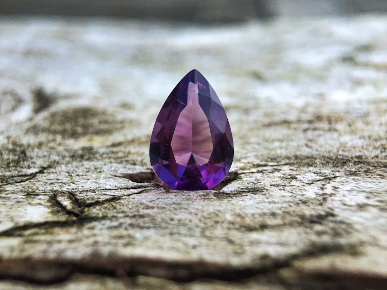 Purple Gemstone